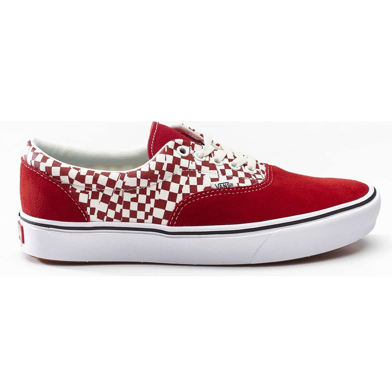 Vans Comfycush Era V9Z Tear Checkerboard Racing Punainen True White valkoinen