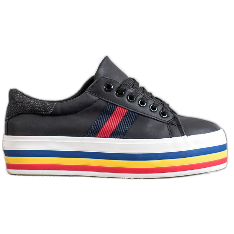 SHELOVET Urheilukengät lavalla musta monivärinen