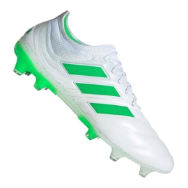 Adidas Copa 19.1 Fg M BB9186 jalkapallokengät valkoinen valkoinen
