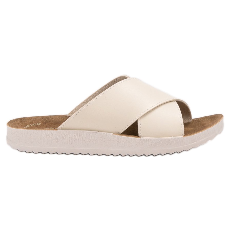 SHELOVET Eco -nahkatossut ruskea