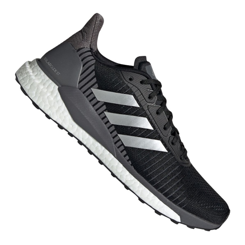 Juoksukengät adidas Solar Glide St 19 M EF1467 musta harmaa