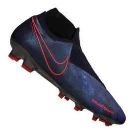 Nike Phantom Vsn Elite Df Fg M AO3262-440 jalkapallokengät tummansininen tummansininen