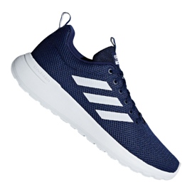 Juoksukengät adidas Lite Racer Cln M B96566 valkoinen laivastonsininen