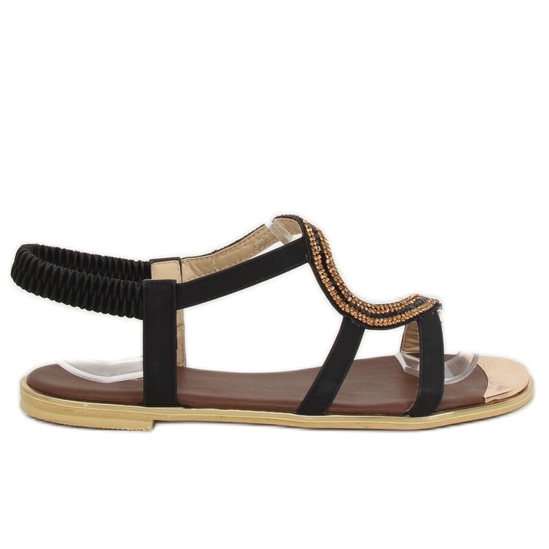 Epäsymmetriset mustat sandaalit GD4157 Musta