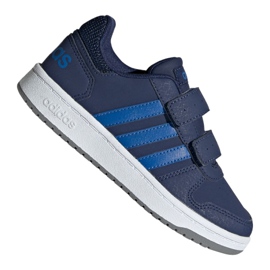 Adidas Hoops 2.0 Cmf C Jr EE9000 kengät laivastonsininen