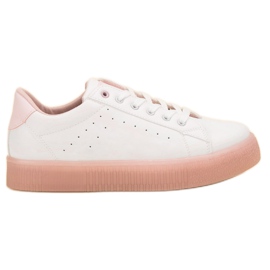 SHELOVET Nauhalliset urheilukengät valkoinen