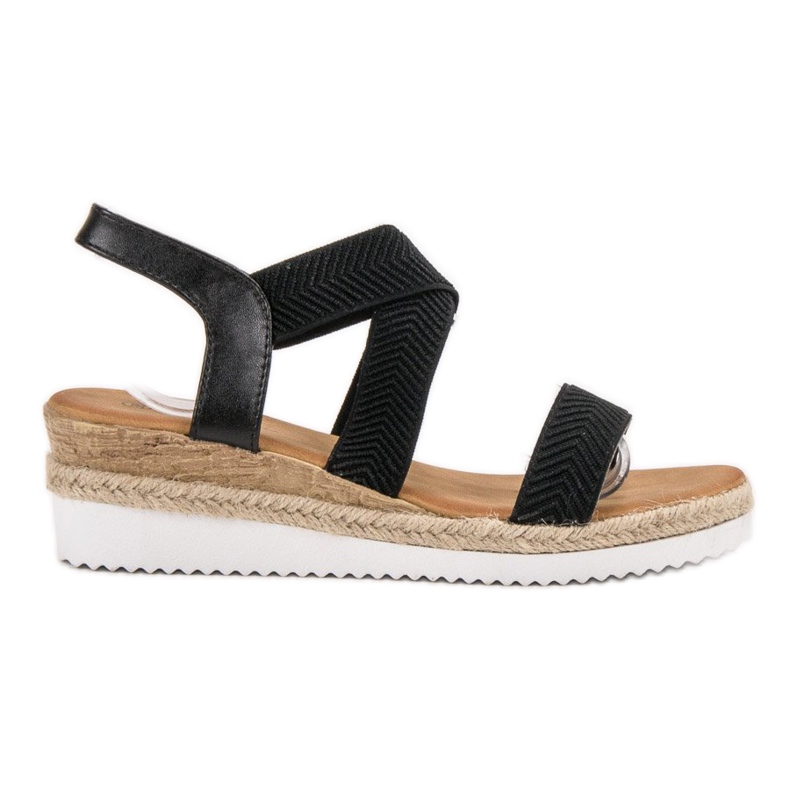 Bello Star Espadrilles Slip On Sandaalit musta
