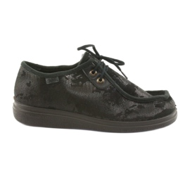 Befado naisten kengät pu 871D008 musta harmaa