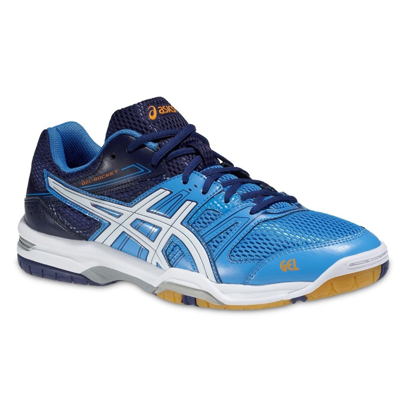 Asics Gel-Rocket 7 B405N-4101 lentopallokengät sininen sininen