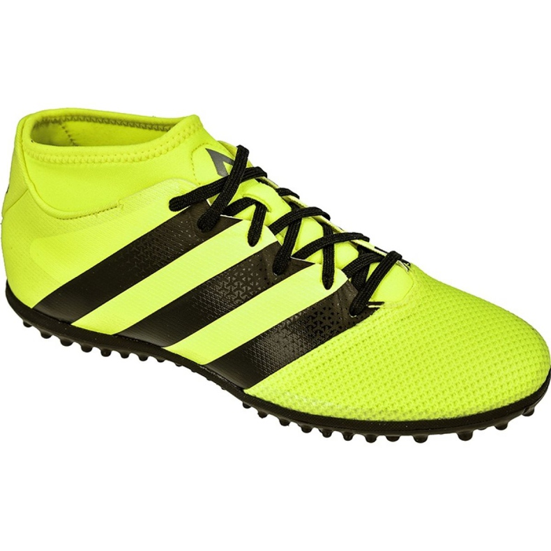 Adidas Ace 16.3 Primemesh Tf M AQ3429 jalkapallokengät monivärinen keltainen