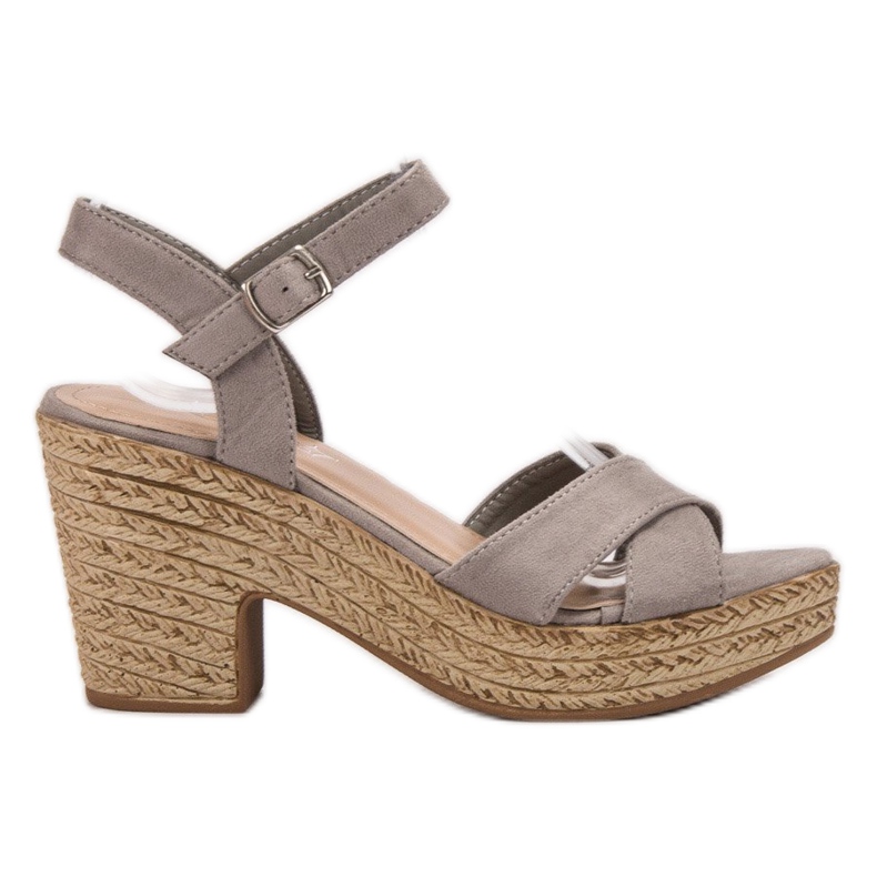 Queentina Sandaalit baarissa harmaa