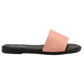 Clowse Klassiset jauhe -tossut vaaleanpunainen