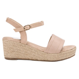 Vices Sandaalit alustalla ruskea