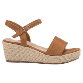 Vices Sandaalit alustalla ruskea