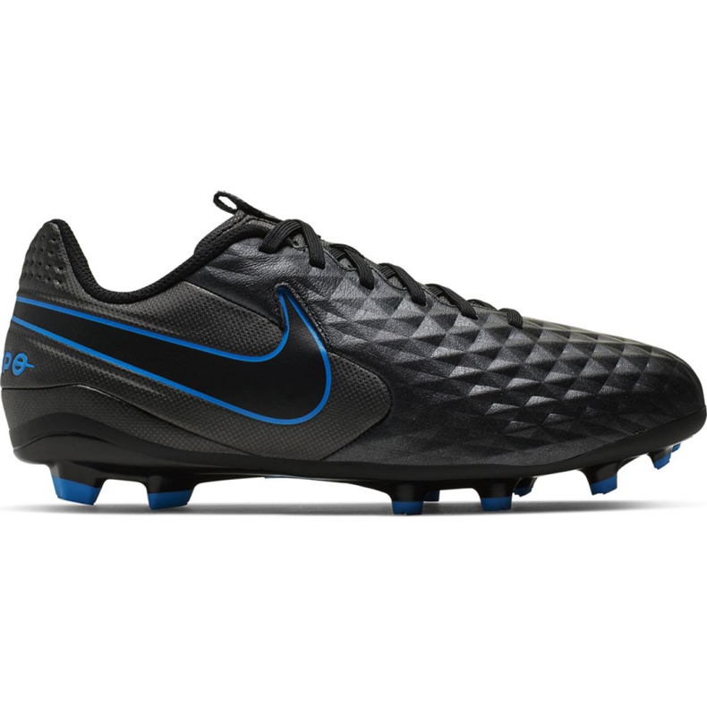 Nike Tiempo Legend 8 Academy FG / MG Jr AT5732 004 jalkapallokengät musta musta