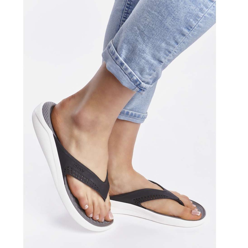 Crocs Literide Flip 05M musta savu monivärinen