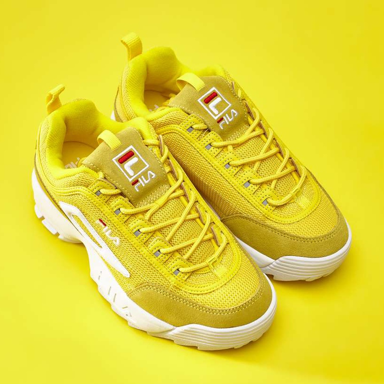 Fila Disruptor Mesh Low Wmn Empire Yellow keltainen