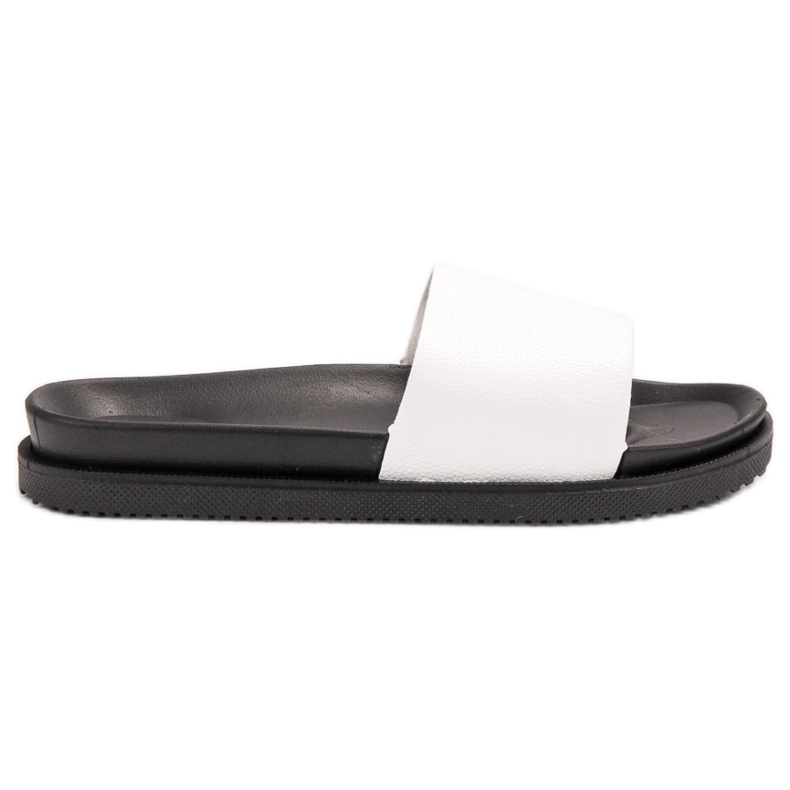 Clowse Naisten valkoiset tossut valkoinen