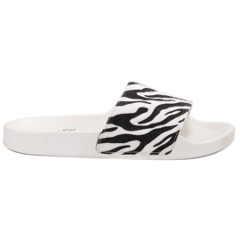 SHELOVET Mokkanahkaiset urheilutossut valkoinen musta