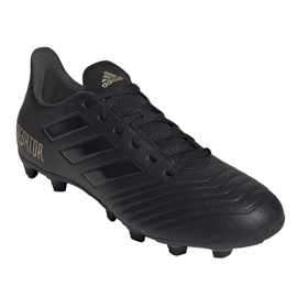 Adidas Predator 19.4 FxG M F35600 jalkapallokengät musta musta