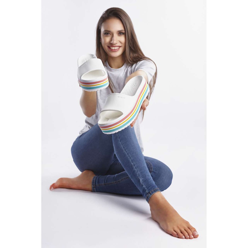 Crocs Cb-alusta Bld-värilasi 100 Valkoinen