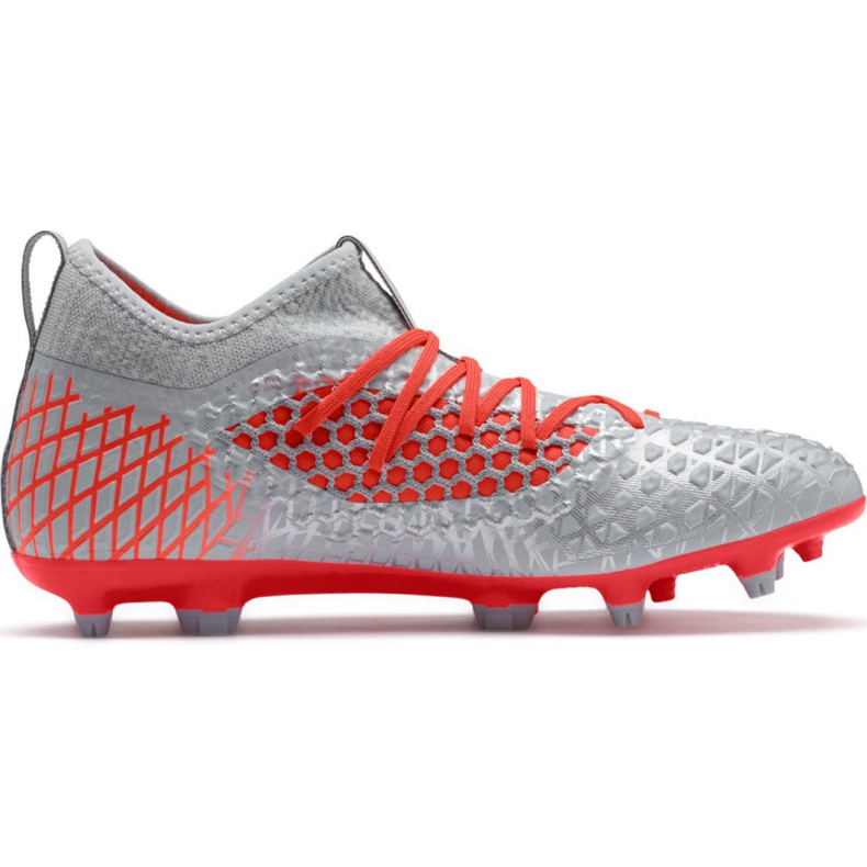 Puma Future 4.3 Netfit Fg Ag M 105612 01 jalkapallokengät monivärinen harmaa