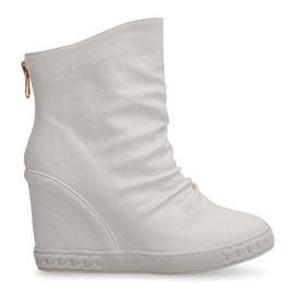 Lenkkarit Sneakers On Wedge Boots Ovye 397 Valkoinen