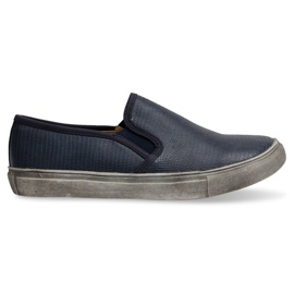 Slip On Lenkkarit Slip On 2207 Navy Blue tummansininen