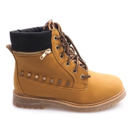 Lämpimät ansaajat koristeilla A06 Kameli ruskea