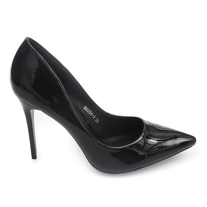 Lakatut nastat 6231 Musta