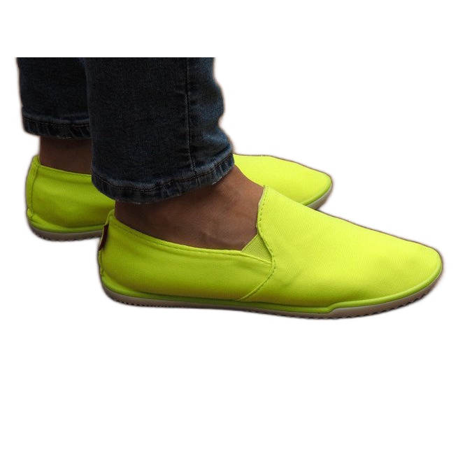 Lycra BL180 keltaiset slip-on lenkkarit keltainen