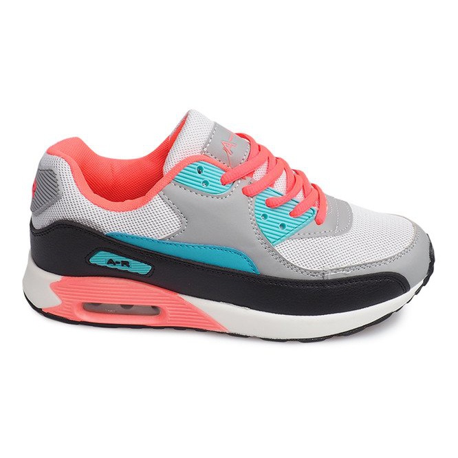 Urheilukengät B306A-62 musta harmaa monivärinen