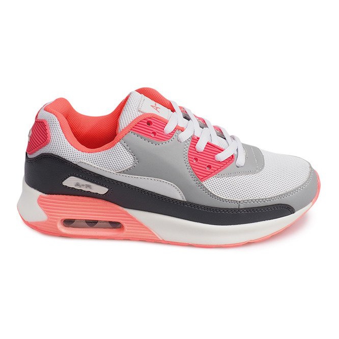 Urheilukengät B306A-38 Valkoinen musta harmaa monivärinen