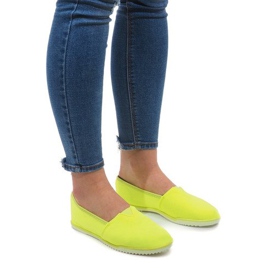 Lycra PT7205 keltaiset slip-on lenkkarit keltainen