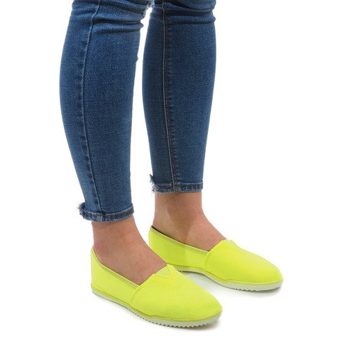 Lycra PT7205 keltaiset slip-on lenkkarit keltainen