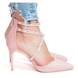 Vaaleanpunaiset B-50 sandaalit vaaleanpunainen