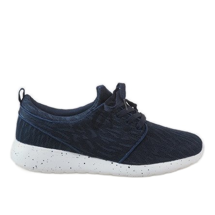 Miesten tummansiniset urheilukengät M637-2 laivastonsininen