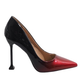 Punaiset lakatut LE030P -korkokengät punainen