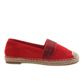 Punaiset espadrillot 6548 punainen