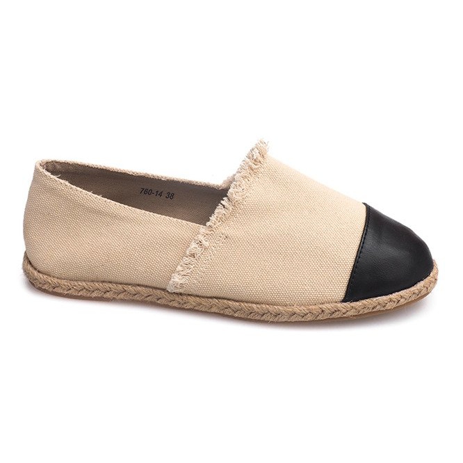 Pellava Espadrilles 760 Beige tennarit musta