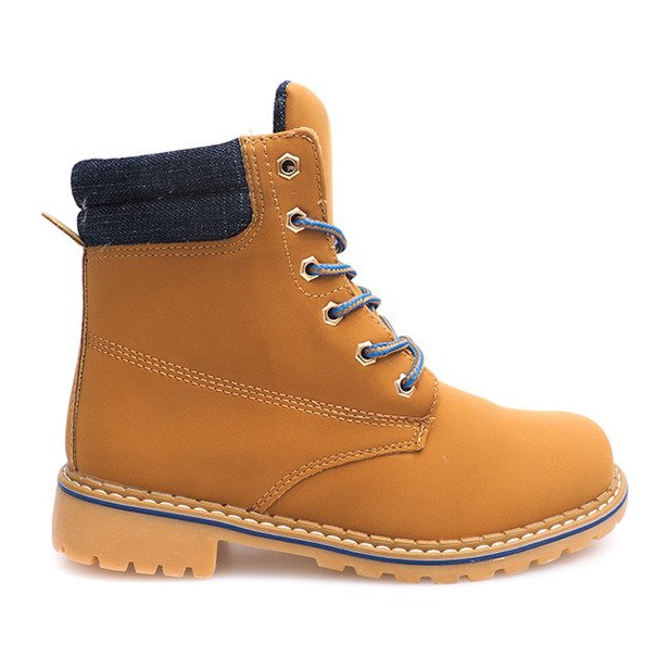 Syksyn puutavarat 1-16 KELTAINEN / BLU ruskea