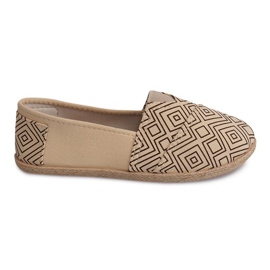 Pellavaespadrillit B211-1 Beige lenkkarit