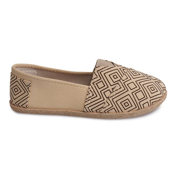 Pellavaespadrillit B211-1 Beige lenkkarit