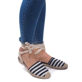 Sandaalit Espadrilles Ballerinas 6368 Musta