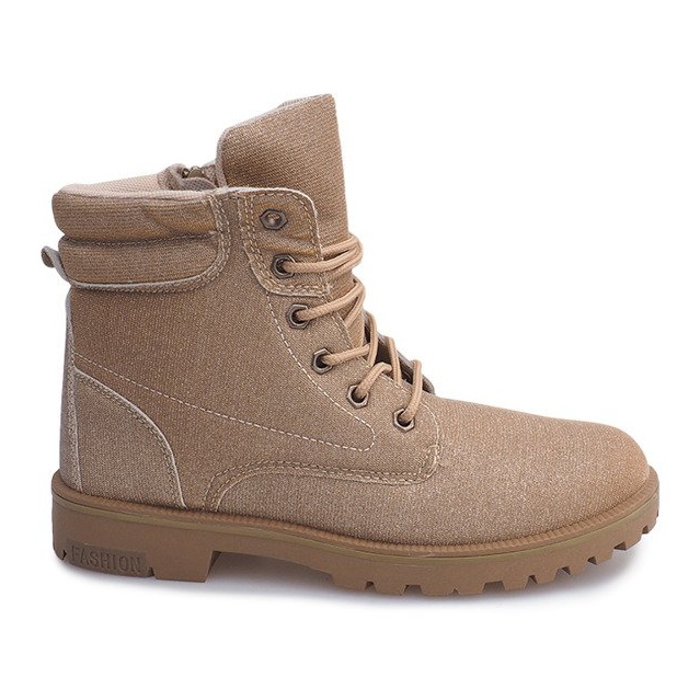 Timberki Trapery TL042-12 GOLD / BROWN kultainen