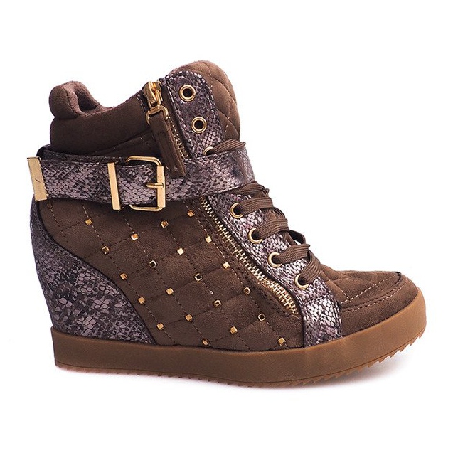 Wedge Tennarit 6227-Y Khaki monivärinen vihreä