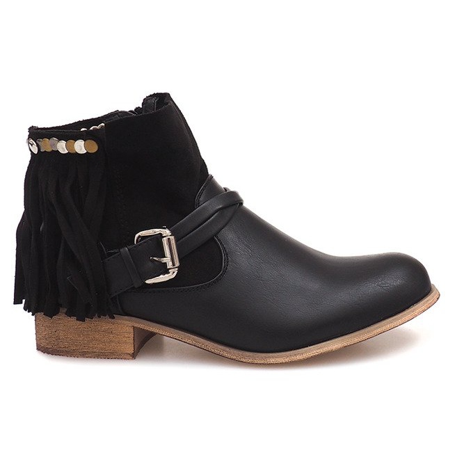 Sisustettu saappailla 341-PA musta