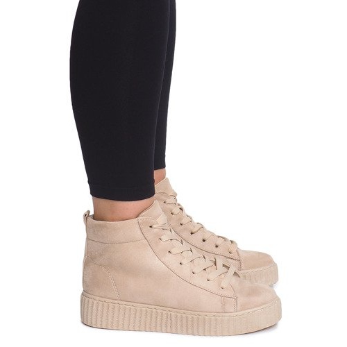 High Creepers saappaat WQ-001 beige-alustalla