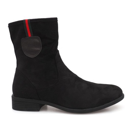 Mokkanahkakengät Jodhpur PT9853 Musta