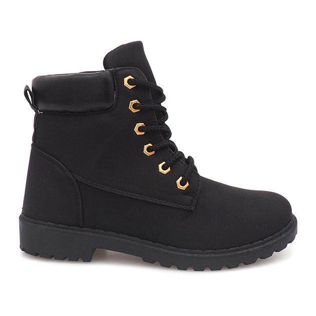 Timberki Trapery 6612 Musta